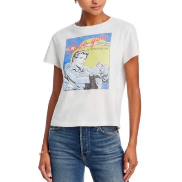 Re/Done Classic "To The Moon" Tee Shirt. - Picture 1 of 6